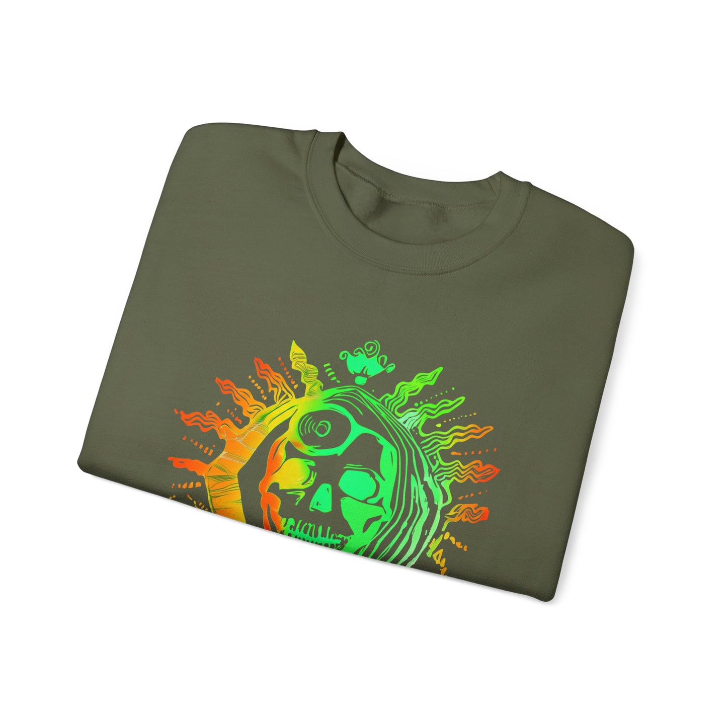 OG Skull Drum Doctors Crew Neck Sweatshirt