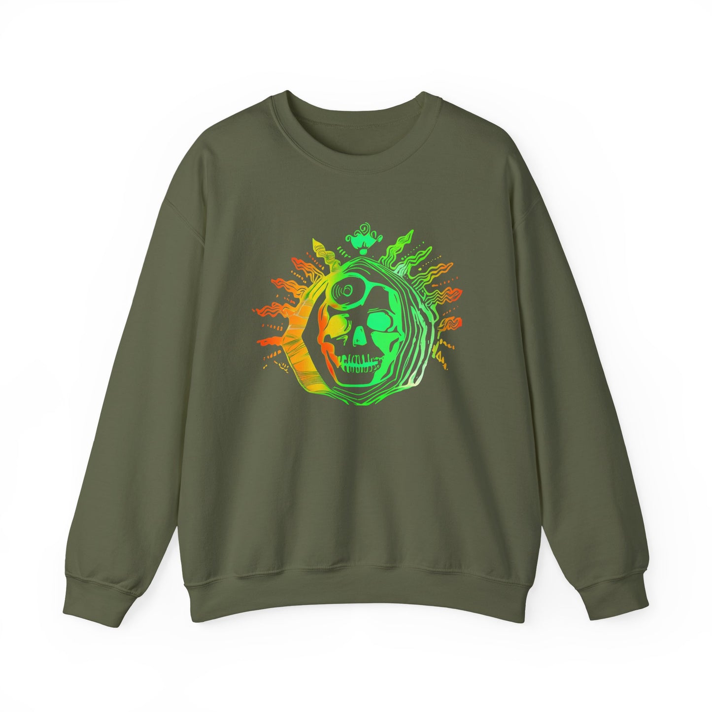 OG Skull Drum Doctors Crew Neck Sweatshirt