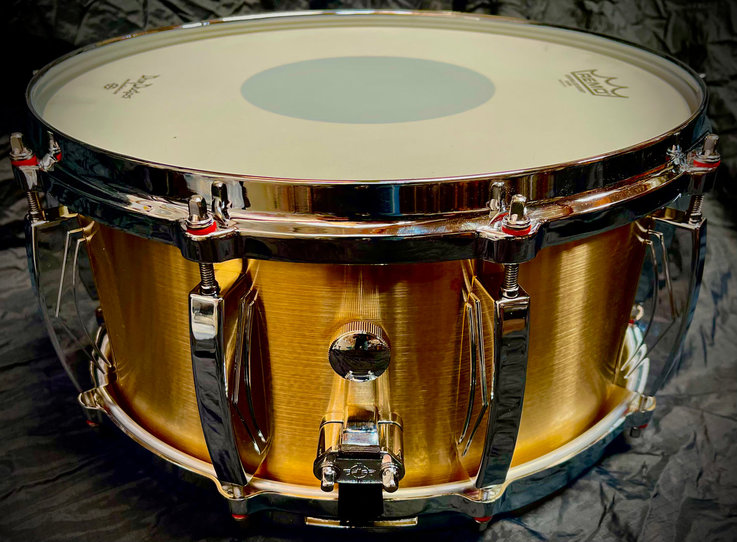 T2 Drum Doctors Signature Bell Brass 6.5 x 14 Snare Drum