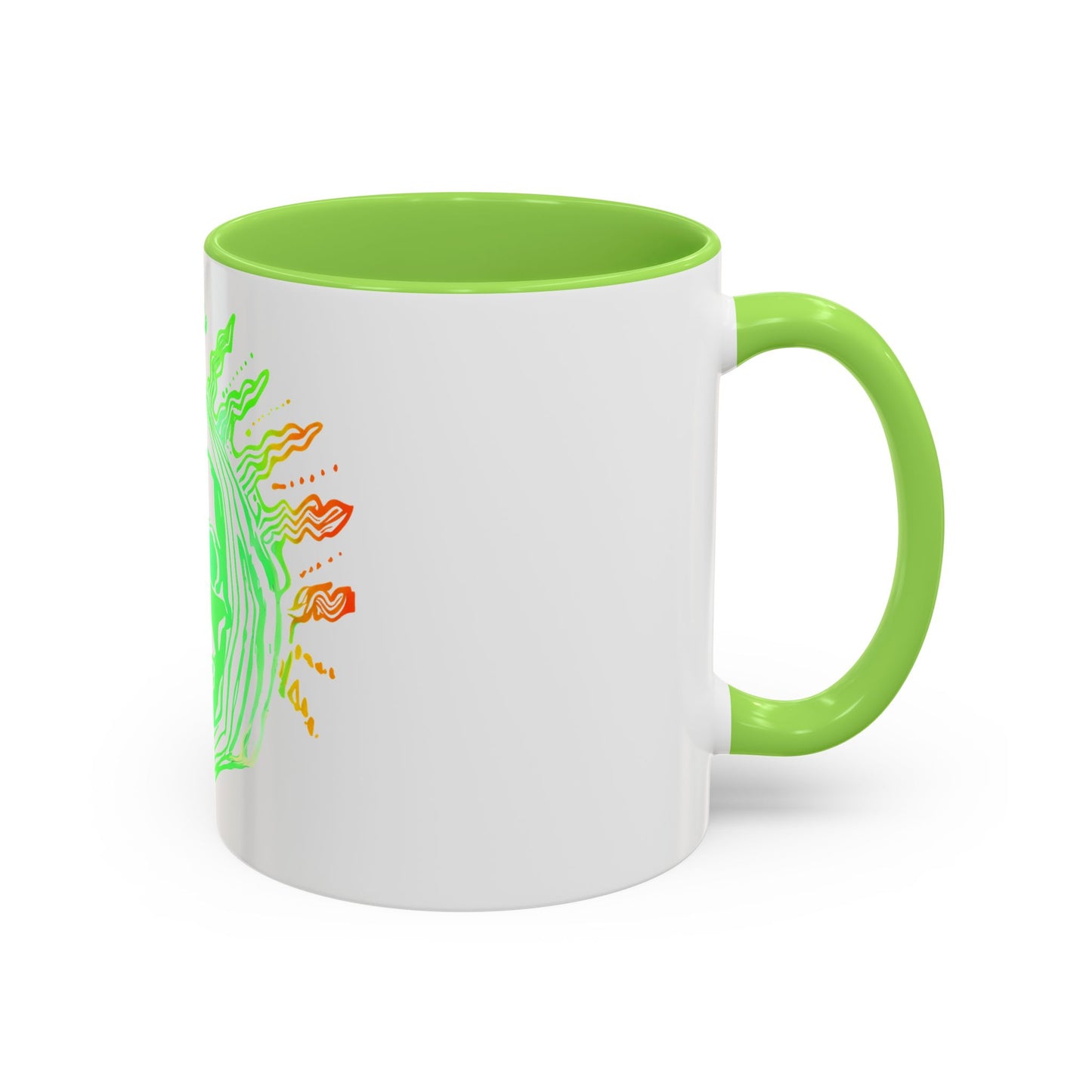 OG Skull Drum Doctors White with Green Mug (11 or 15oz)