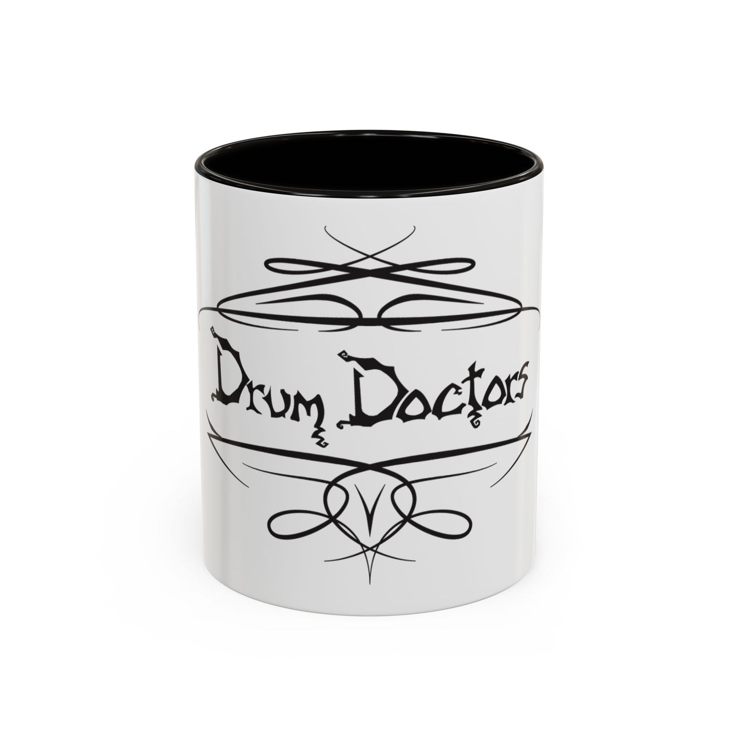 Drum Doctors Pinstripe Mug, 11oz