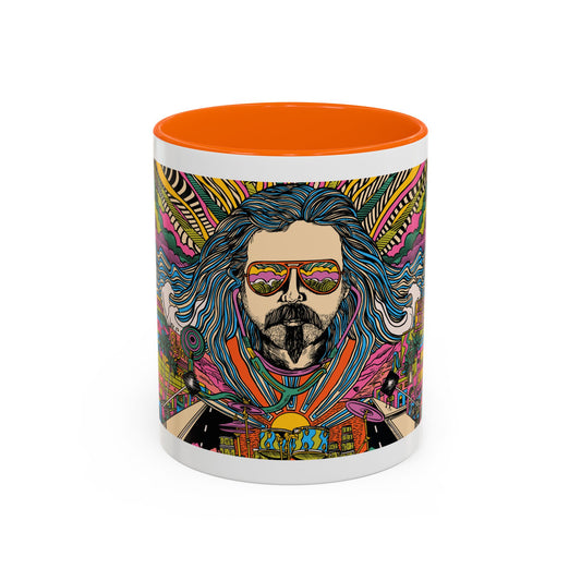 Drum Doctors OTR White Mug with Accent (Orange or Black) (11 or 15oz)