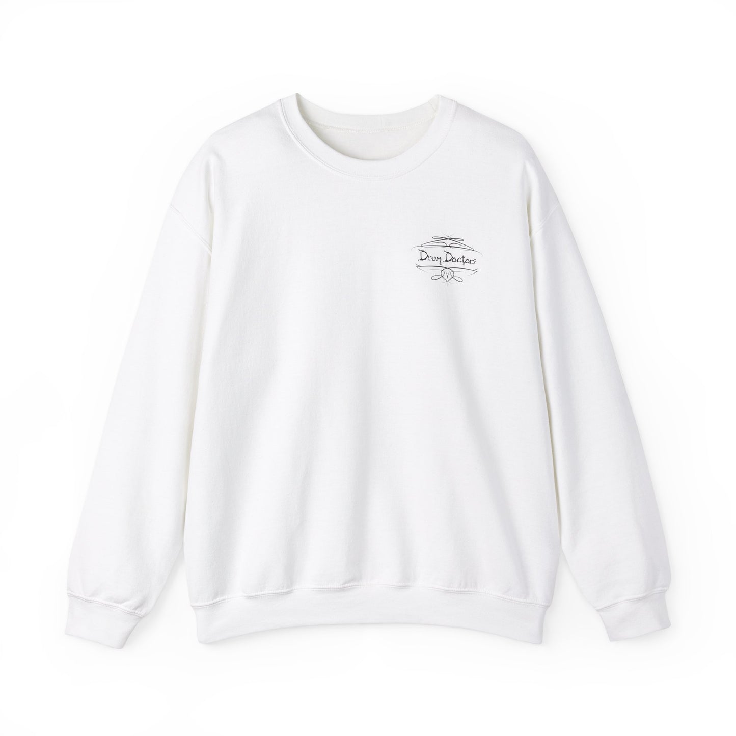 Drum Doctors Pinstripe Crew Neck Sweatshirt