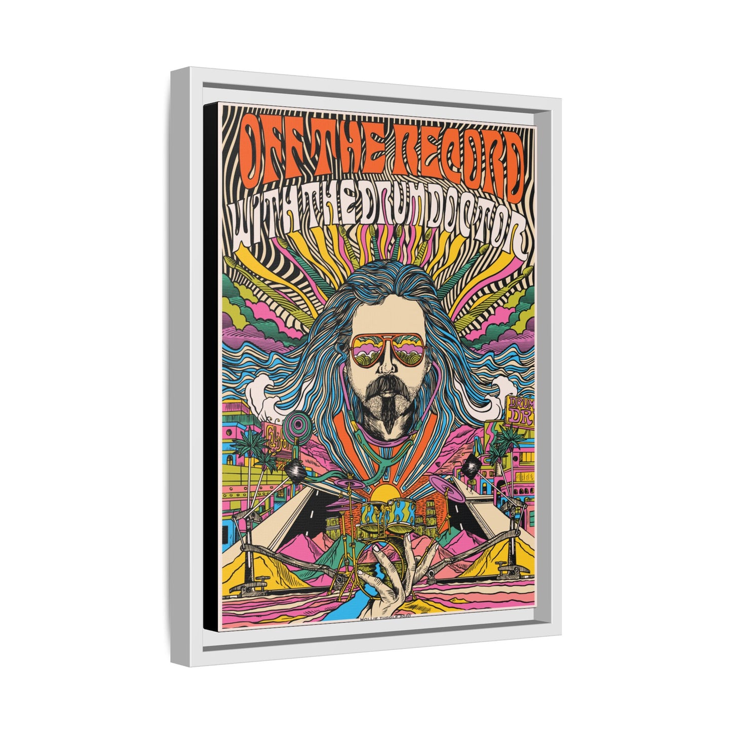 Psychedelic OTR Framed Print