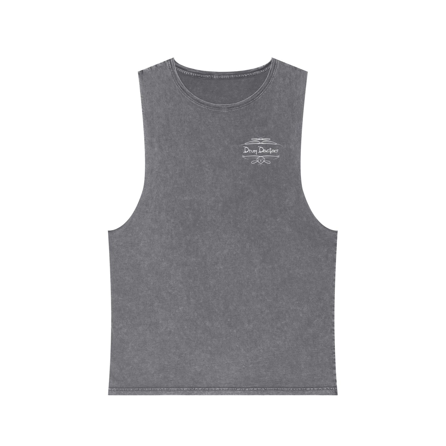 Drum Doctors Pinstripe Stonewash Tank