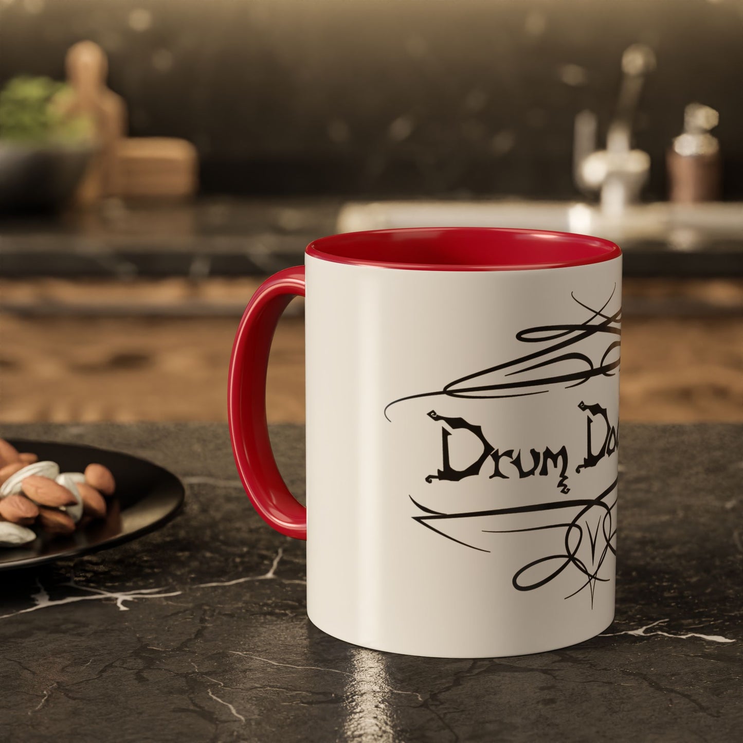 Drum Doctors Pinstripe Mug, 11oz