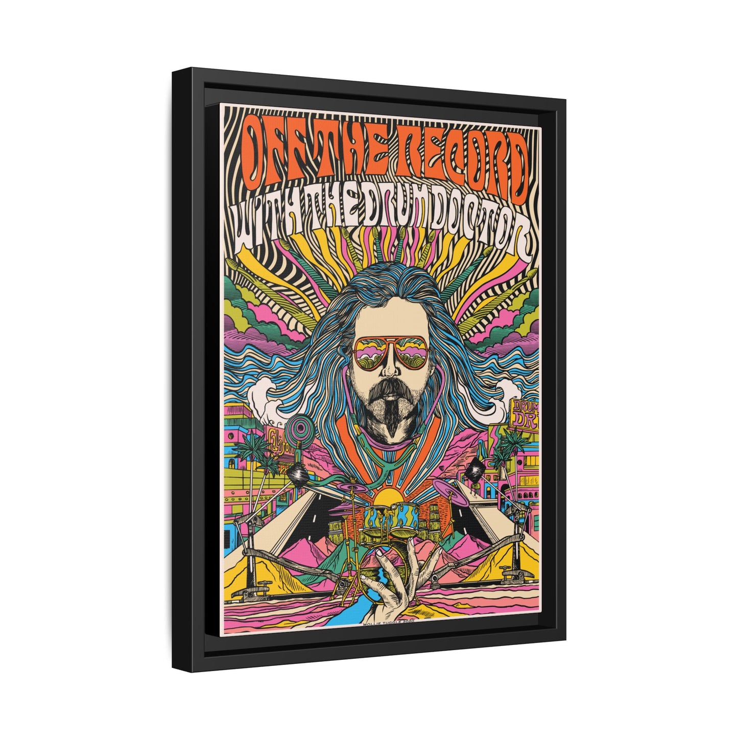 Psychedelic OTR Framed Print