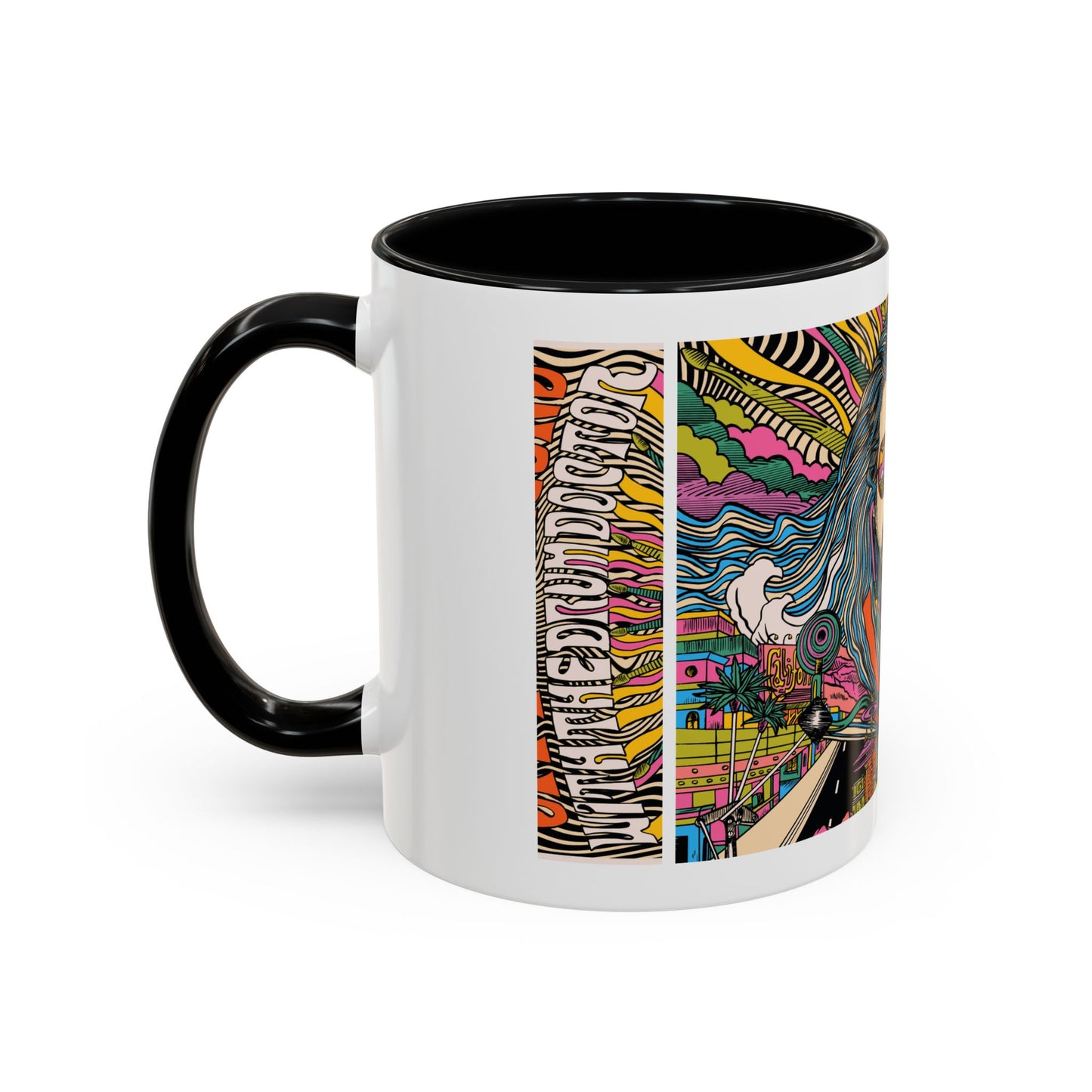 Drum Doctors OTR White Mug with Accent (Orange or Black) (11 or 15oz)