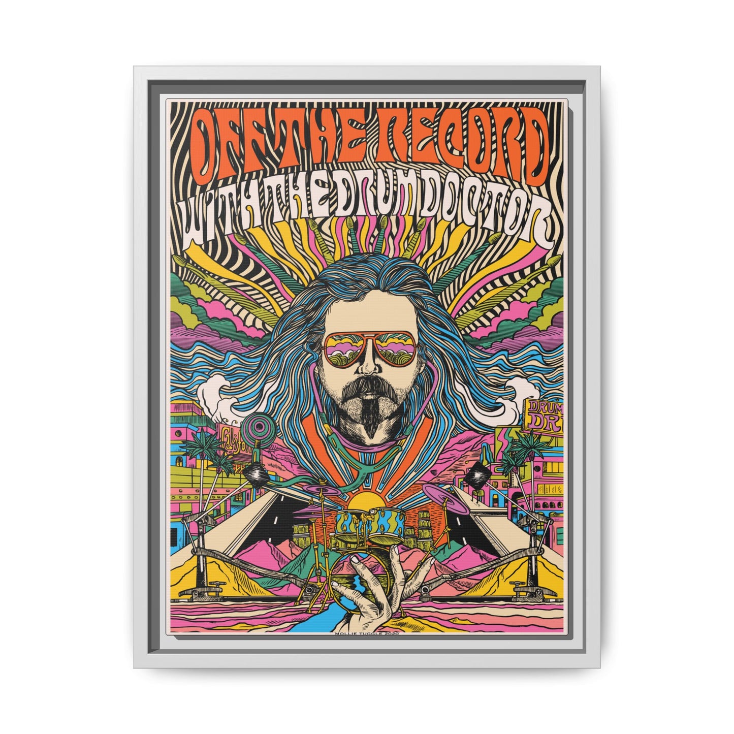 Psychedelic OTR Framed Print