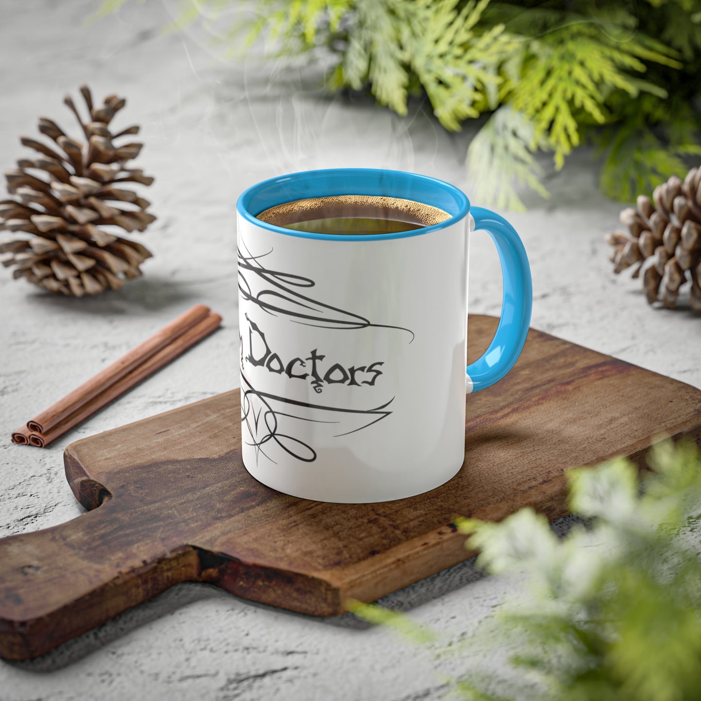 Drum Doctors Pinstripe Mug, 11oz