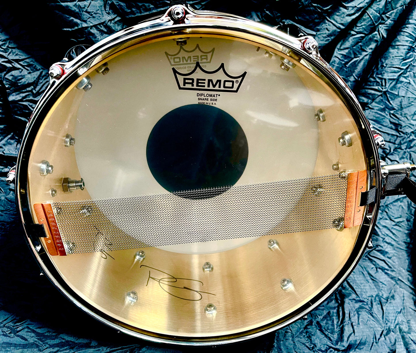 T2 Drum Doctors Signature Bell Brass 6.5 x 14 Snare Drum