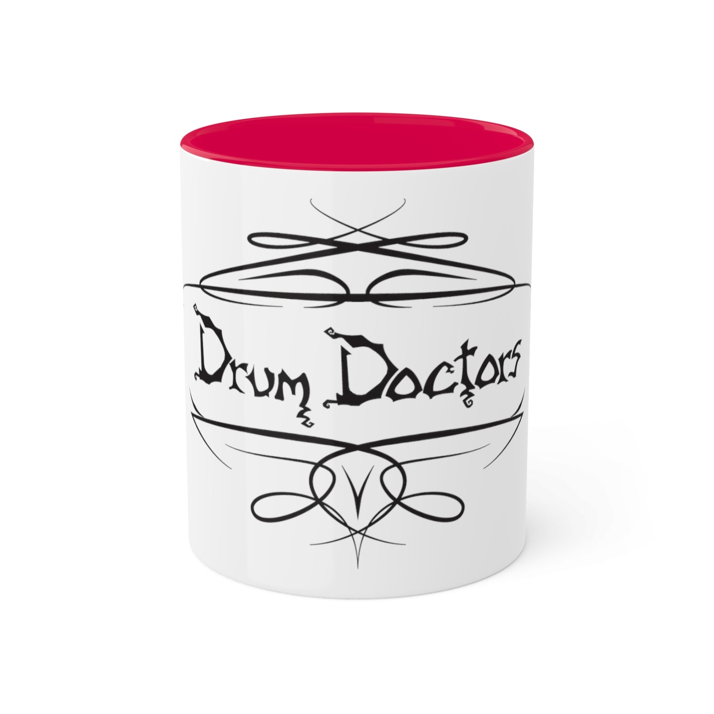 Drum Doctors Pinstripe Mug, 11oz