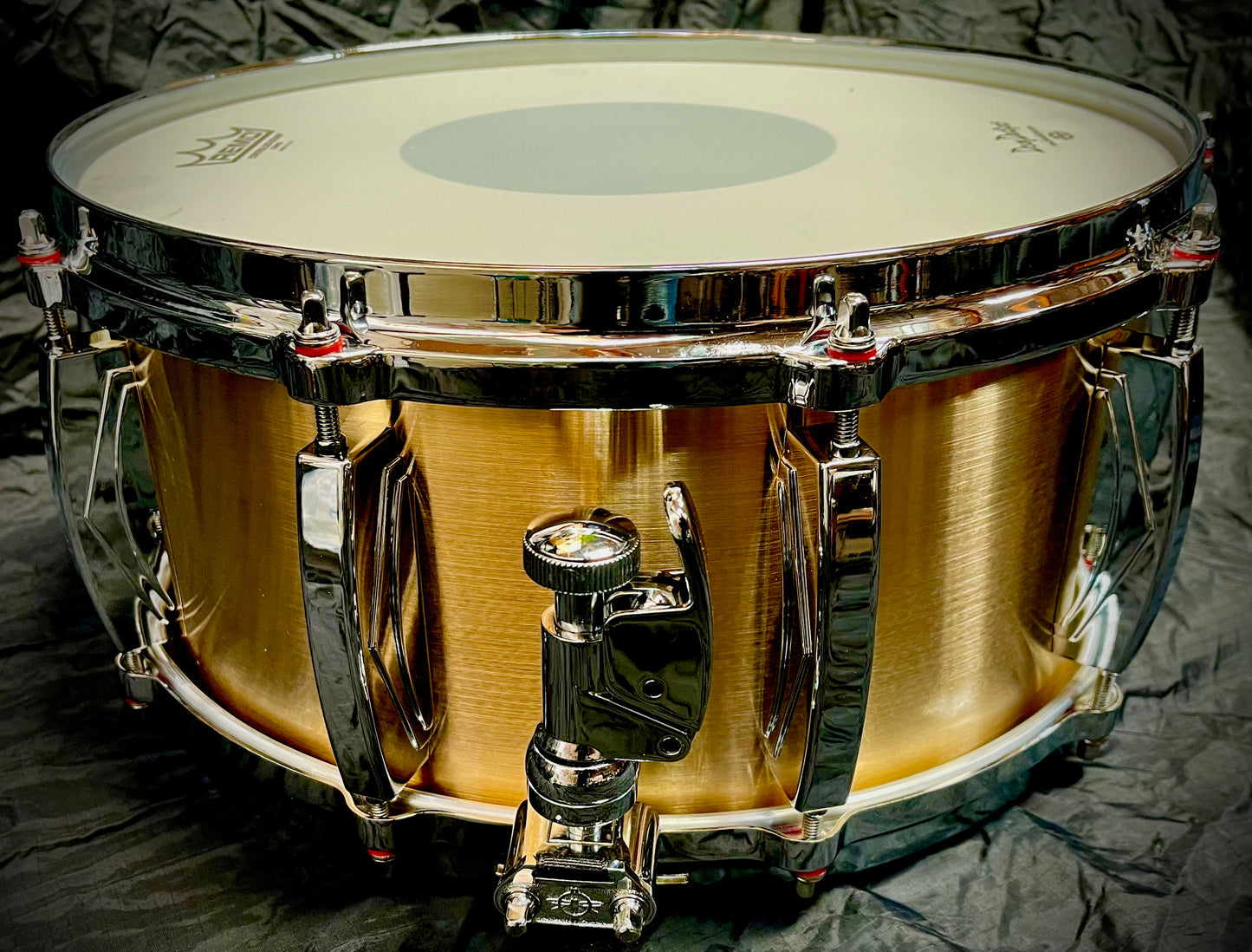 T2 Drum Doctors Signature Bell Brass 6.5 x 14 Snare Drum