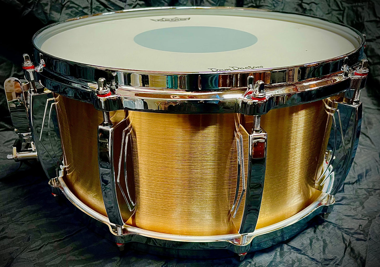 T2 Drum Doctors Signature Bell Brass 6.5 x 14 Snare Drum